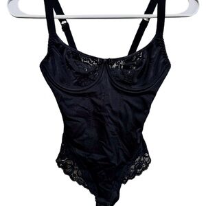 Vintage Victoria’s Secret Gothic Lace Bodysuit